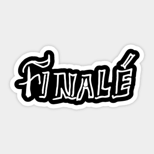 Finale Sticker